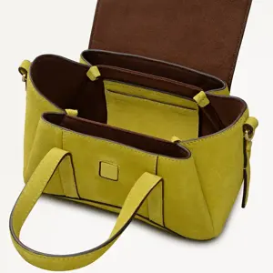 Radley Bag Suede Flapover Grab Chancery